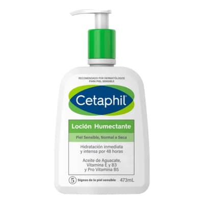Loción Humectante Cetaphil Piel Sensible Normal A Seca 473ml Día/noche - $190.06 en Mercado Libre | PrecioMX
