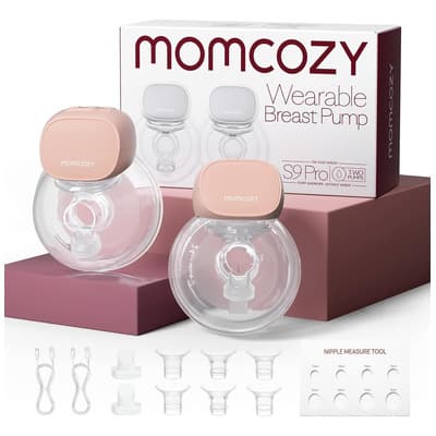 Momcozy S9 Pro Extractor De Leche Doble Eléctrico Rosa 24 Mm Manos Libres Pantalla Led, 2 Unidades - $2,316.42 en Mercado Libre | PrecioMX