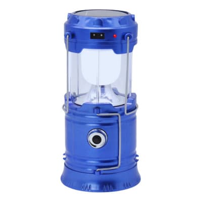 Lampara Para Acampar Dosyu Recargable Energía Solar Carga De Emergencia Color Azul - $105.61 en Mercado Libre | PrecioMX