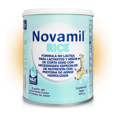 Novamil Rice 400G De 0 a 36 meses.