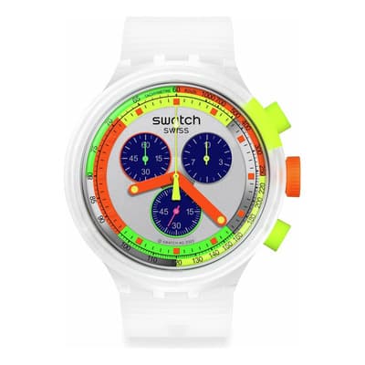 Reloj Swatch Casual Cuarzo Transparente Neon Jelly - $4,496.47 en Mercado Libre | PrecioMX