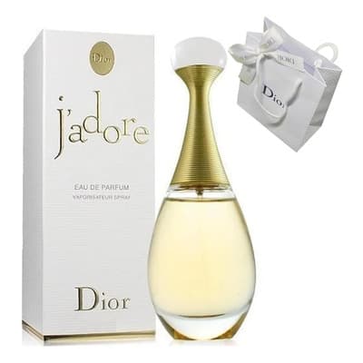 Dior J'adore Tradicional Spray 100ml Eau De Parfum Mujer Floral Con Rosas De Grasse Y Lazo Bordado Alta Costura | Regalo Exclusivo (bolsa+lazo) - $1,100.00 en Mercado Libre | PrecioMX