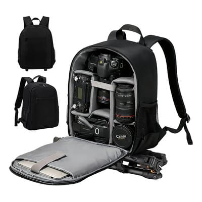 Mochila Backpack Bolsa Choques Camara Impermeable Mochila Cámara Alta Capacidad Desplazamientos Viajes Fotografía Negro Perfecto Como Regalo De San Valentín (el Amor Y La Amistad) - $646.92 en Mercado Libre | PrecioMX