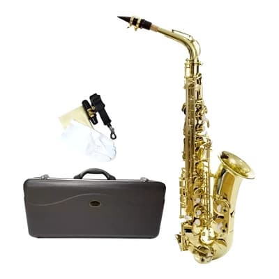 Saxofon Alto Silvertone En Eb Laqueado Modelo Slsx009 Amarillo - $9,655.00 en Mercado Libre | PrecioMX
