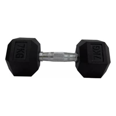 Mancuerna Pesa Hexagonal Para Entrenamiento Voit 1pz 7kg Negro - $729.00 en Mercado Libre | PrecioMX