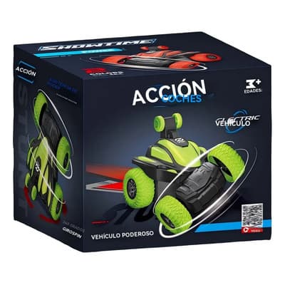 Coche De Juguete Para Niños Con Rotación De 360 °-verdeun Coche De Juguete Acrobático Para Niños Que Nunca Se Detiene, Con Música, Que Gira Verde - $99.00 en Mercado Libre | PrecioMX