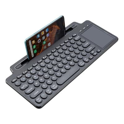 Teclado Para Tablet Teclado iPad Bluetooth Usb Con Teclado Táctil Y Rranuras Para iPad Android Pc Color Negro - $298.20 en Mercado Libre | PrecioMX