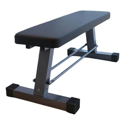 Banco Plano Para Pesas, Mancuernas Y Abdominales Bench Press Daymart De Alta Resistencia