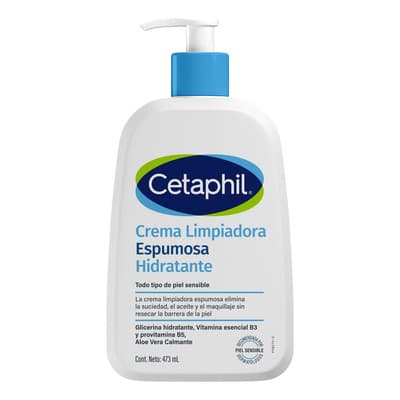 Crema Limpiadora Cetaphil Espumosa E Hidratante 473ml - $298.20 en Mercado Libre | PrecioMX