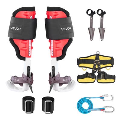 Juego De Espuelas Para Trepar Árboles Vevor Ajustables De Al - $4,111.79 en Mercado Libre | PrecioMX