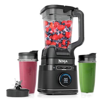 Ninja Detect Duo Power Blender Smoothie Maker Con BlendSense Jarra de 2.1 L 2 vasos de 0.71 L 1800W TB301