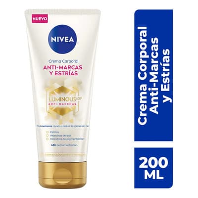 Crema Corporal Anti-manchas Y Estrías Luminous 200ml Nivea Neutra - $146.14 en Mercado Libre | PrecioMX