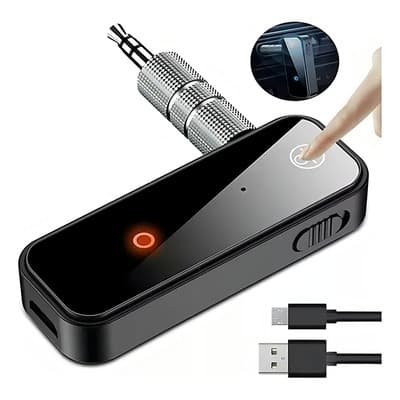 Receptor Bluetooth Auxiliar 5.0 Manos Libres Qyju Negro Para Auto - $98.00 en Mercado Libre | PrecioMX