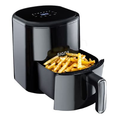 Freidora De Aire Horno Digital Multifuncional 5l 1200w Negro Negro - $899.00 en Mercado Libre | PrecioMX