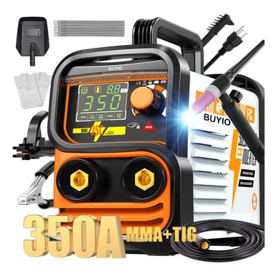 Soldadora Inverter MMA+TIG 20-350A BUYIO Soldadoras Inversoras Máquina De Soldar MMA/TIG 2 En 1 Soldadoras Inversor Para Soldar Con Pantalla LCD Y LUZ LED