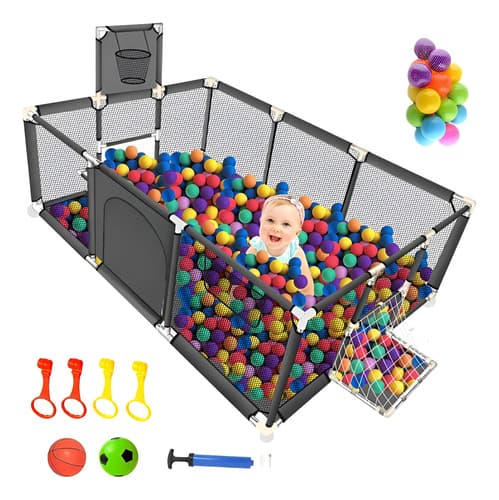 Corralito Para Bebe Valla De Gimnasio Para Juegos Infantil - $855.00 en Mercado Libre | PrecioMX