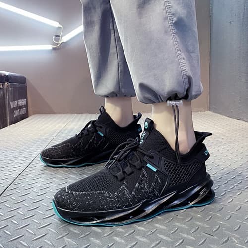 Tenis Hombre Aire Correr Originales Cómodos Transpirables S7 - $148.08 en Mercado Libre | PrecioMX