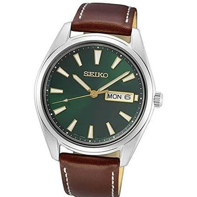 Reloj Hombre Seiko Sur449 Cuarzo 40mm Pulso Marron En Cuero - $4,862.00 en Mercado Libre | PrecioMX