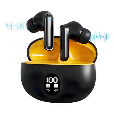 Auriculares In-ear Gamer Inalámbricos Tws Bluetooth Audífonos In-ear Negro Con Luz Led Auriculares Inalambricos Bluetooth 5.4 Con Microfono - $98.98 en Mercado Libre | PrecioMX