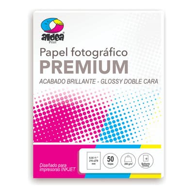 Aldeaprint Papel Fotográfico Glossy Doble Cara Carta 200g 50 Hojas - $167.00 en Mercado Libre | PrecioMX