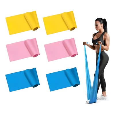 Ligas De Resistencia Para Ejercicio Innovatec, Bandas De Resistencia 6pcs, Banda Elástica Resistencia Para Yoga, Pilates, Bandas Elásticas Para Ejercicio, Entrenamiento En Hogar Gimnasio O Exteriores - $148.52 en Mercado Libre | PrecioMX