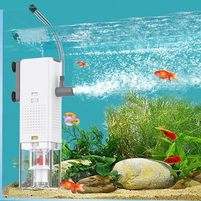 Filtro Para Pecera Acuario Interno Multifunción 1000l/h 15w Adecuado Para Acuarios De 30-50 Litros - $215.52 en Mercado Libre | PrecioMX