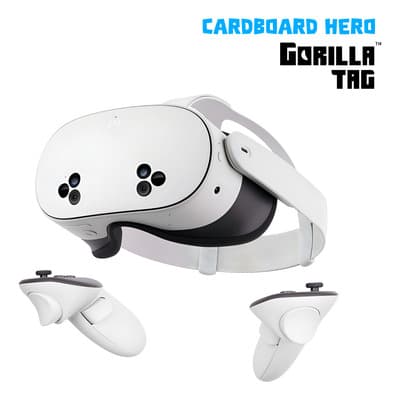 Lentes Realidad Virtual Meta Quest 3s 128gb + Gorilla Tag Cardboard Exclusive Bundle 128gb (amazon Exclusive Gorilla Tag Bundle)