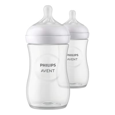 Biberon Natural Response 3.0 scy903/02 9oz/260ml 2pz color traslúcido Philips Avent