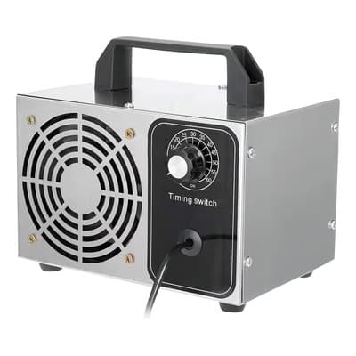 TUOMO Portatil Generador De Ozono, 32 G/h Maquina De Ozono O3 Purificador De Aire Desodorizador De Aire Para EI Hogar Cocina Oficina Coche, Adecuado Para Eliminar Los Olores De Las Mascotas