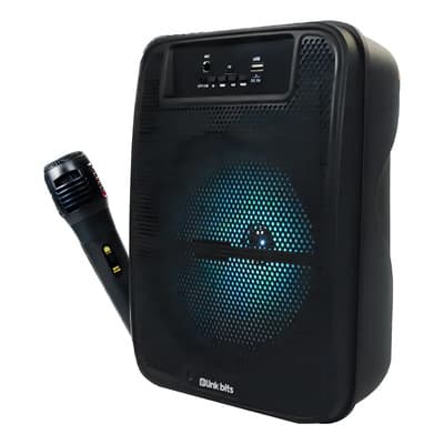 Bafle Bocina Compatible Bluetooth 8puLG 10w Usb Fm Negro