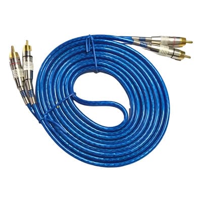 Cable Rca 2 Canales 1 M Conector Metal Rockseries Rks-rca1m - $115.00 en Mercado Libre | PrecioMX