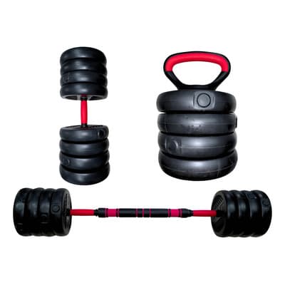 Mancuerna Ajustable 50kg Kit Convierte Rusa Y Barra Ejercici Color Negro - $1,699.00 en Mercado Libre | PrecioMX