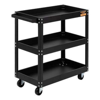 Kingsman Kmutc3 Negro Carrito De Servicio 3 Niveles 120 Kg Multiusos Organizador Kingshouse - $783.00 en Mercado Libre | PrecioMX