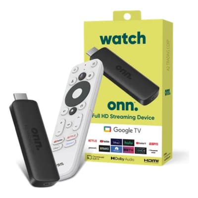 Convertidor A Smart Tv Onn Google Tv Streaming Hd Color Negro Tipo De Control Remoto Sí - $670.00 en Mercado Libre | PrecioMX