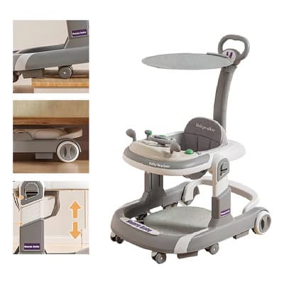 Andadera Musical Bebé Juguetes Interactiva Plegable Portátil - Plateado - $1,697.50 en Mercado Libre | PrecioMX