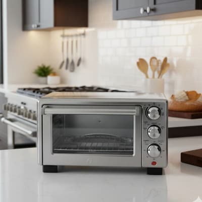 Horno Tostador Oster Eléctrico de Convección 18 litros TSSTTV7118 Plateado