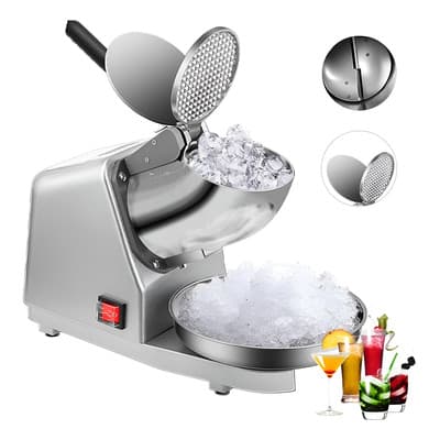 Maquina Raspados Triturador Hielo Triturador Cuchillo Doble Color Gris - $899.10 en Mercado Libre | PrecioMX