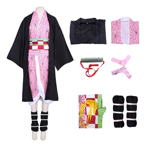 Disfraz De Demon Slayer Kamado Nezuko Kimono Cosplay Traje