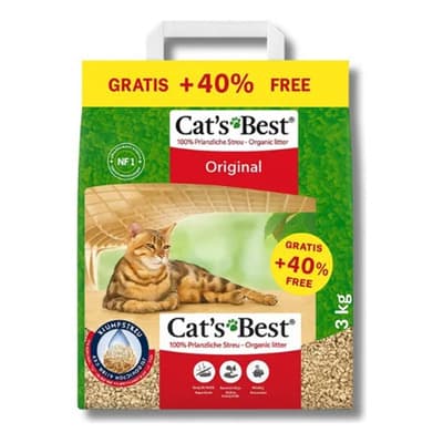 Arena Para Gato Biodegradable Cats Best 3 Kg (40% promo) - $279.00 en Mercado Libre | PrecioMX