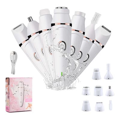 Maquina Depiladora Eléctrica Kit Ourlife 7 En 1 Para Mujer Blanco - $377.43 en Mercado Libre | PrecioMX