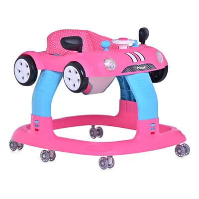 Andadera Bebe Prinsel Fromula Kid Auto 3 Alturas Tablero Electronico Color Rosa Tamaño Mediano - $703.64 en Mercado Libre | PrecioMX