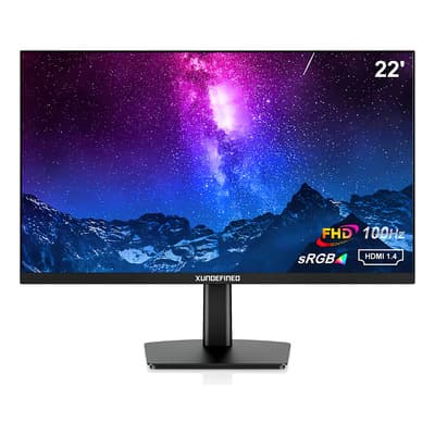 Monitor Gamer Xundefined 22 100hz Fhd Bocina Led Negro Hdmi+dp Vesa - $1,470.15 en Mercado Libre | PrecioMX