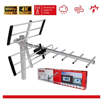 Vivimxhome Antena De Tv Para Exterior Uhf Antenas Aereas Para Tv Hd - $239.00 en Mercado Libre | PrecioMX