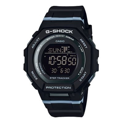 Reloj Mujer Casio Gmd-b300-1dr G-shock Correa Negro Bisel Negro Fondo Negro