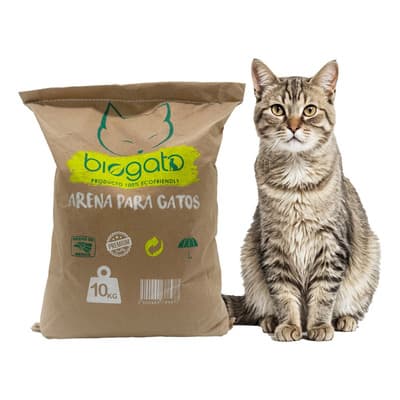 Saco de Arena para Gatos BioGato 10kg Aglutina Control de Olores - $193.50 en Mercado Libre | PrecioMX