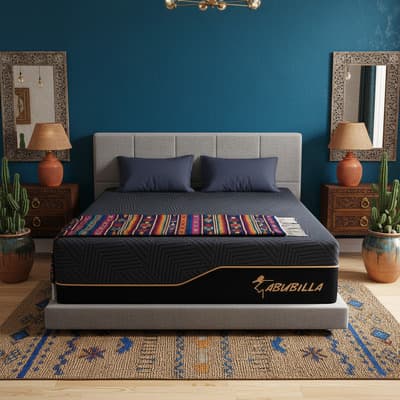 Colchon Matrimonial Memory Foam Confort 135x190x20cm En Caja