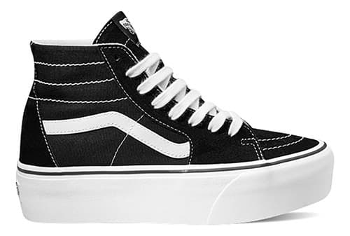 Tenis Mujer Vans Alto Casual Textil Tela Comodos Urbanos Spo - $1,658.00 en Mercado Libre | PrecioMX