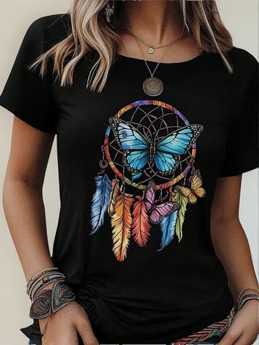 Playeras De Mujer Tenis Deportiva Cuello Redondo Estampado - $78.00 en Mercado Libre | PrecioMX