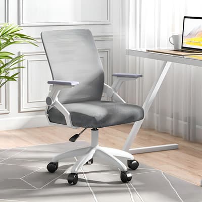 Silla Ergonomica Buenhogar De Oficina Con Reposabrazos Ajustables Gris Malla - $1,312.89 en Mercado Libre | PrecioMX