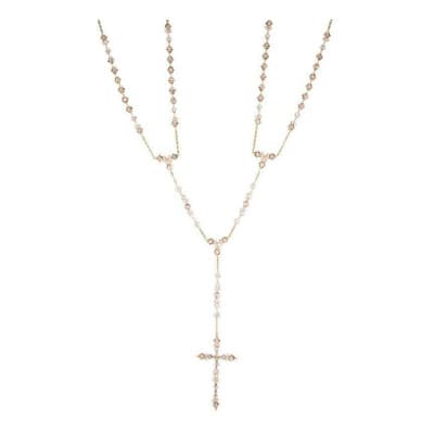 Lazo Bizzarro De Cristal Con Cruz-878-h Color Blanco - $2,493.00 en Mercado Libre | PrecioMX